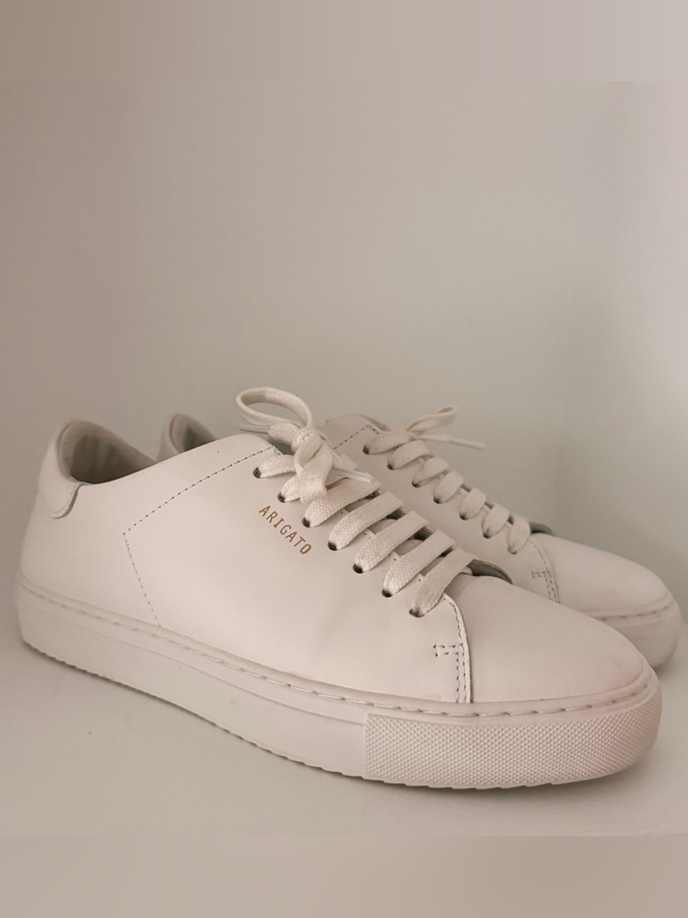 Axel Arigato Clean 90 White Leather Sneakers Women’s US 6.5 EU 37